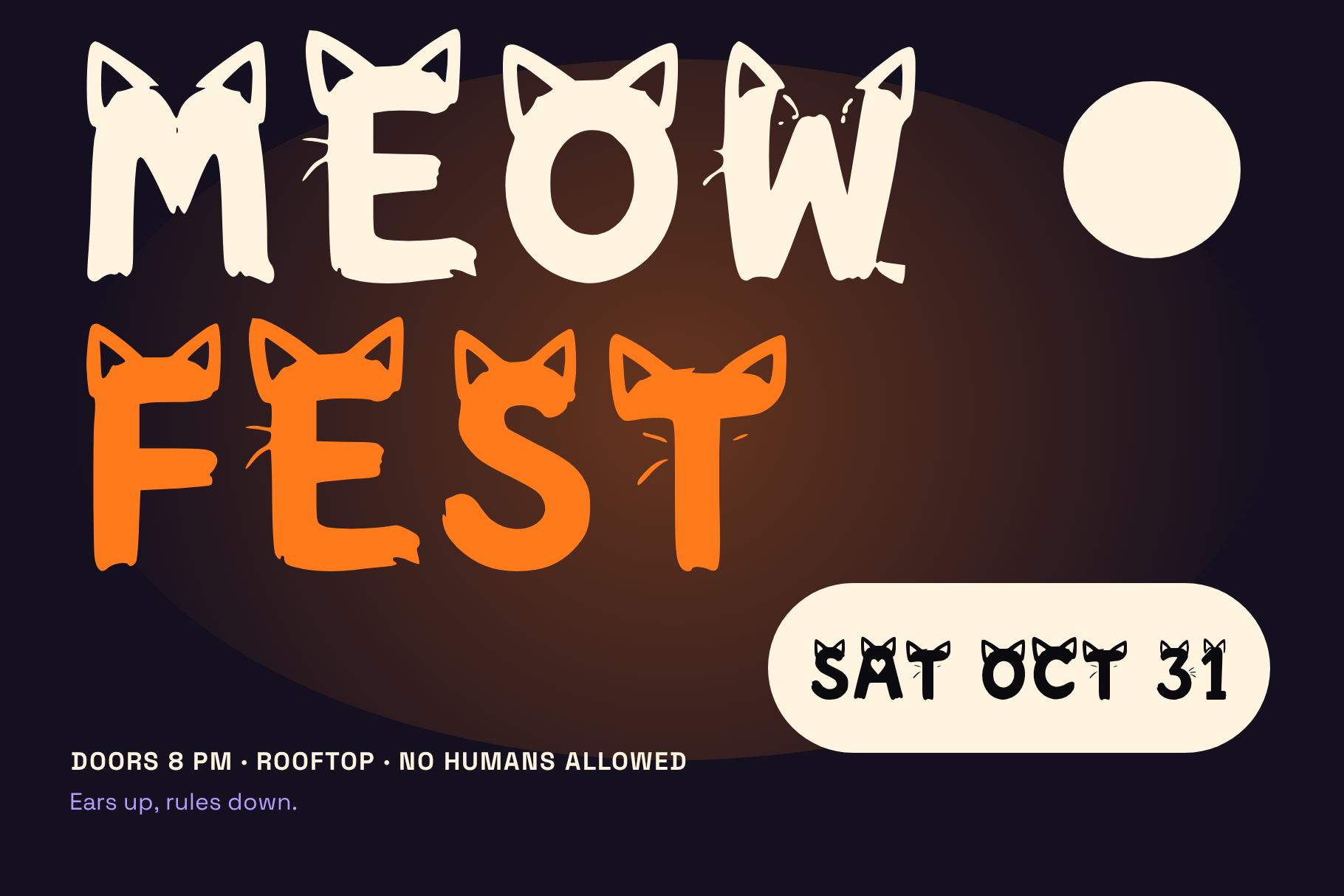 Loopcar headline on an event poster with a fairground feel