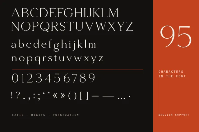 Molar Forge character set with capitals, lowercase, figures and punctuation on a black panel