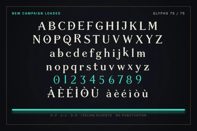 Stall Rune character set showing all letters of the alphabet in rough runic handwriting