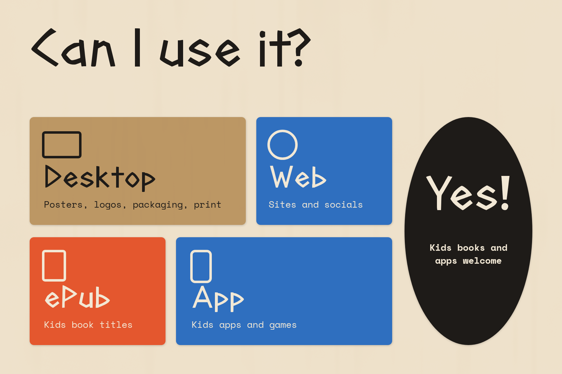 Mire Reed licence options: desktop, web, ebook and app